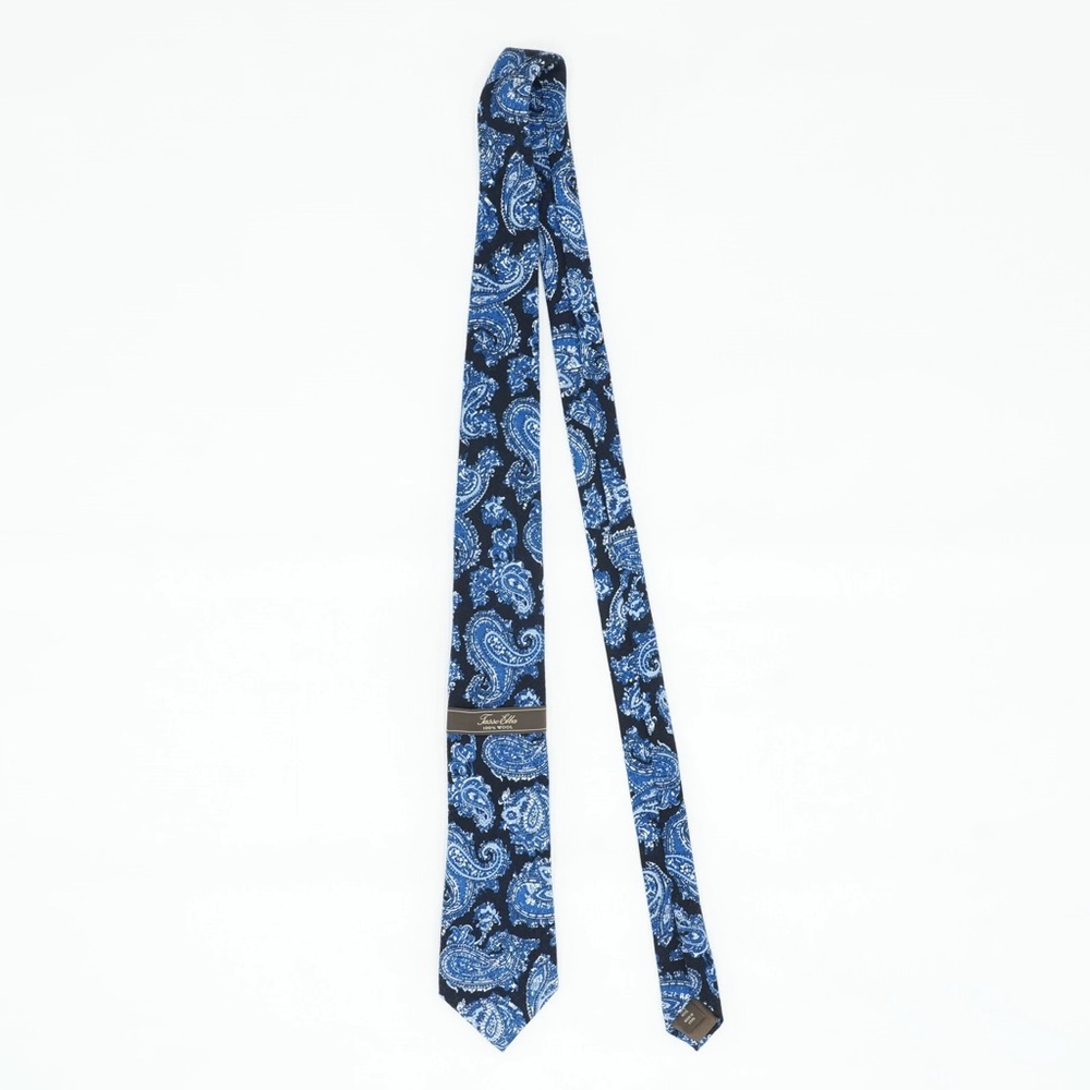 🔥NWT blue wool Tasso Elba necktie.